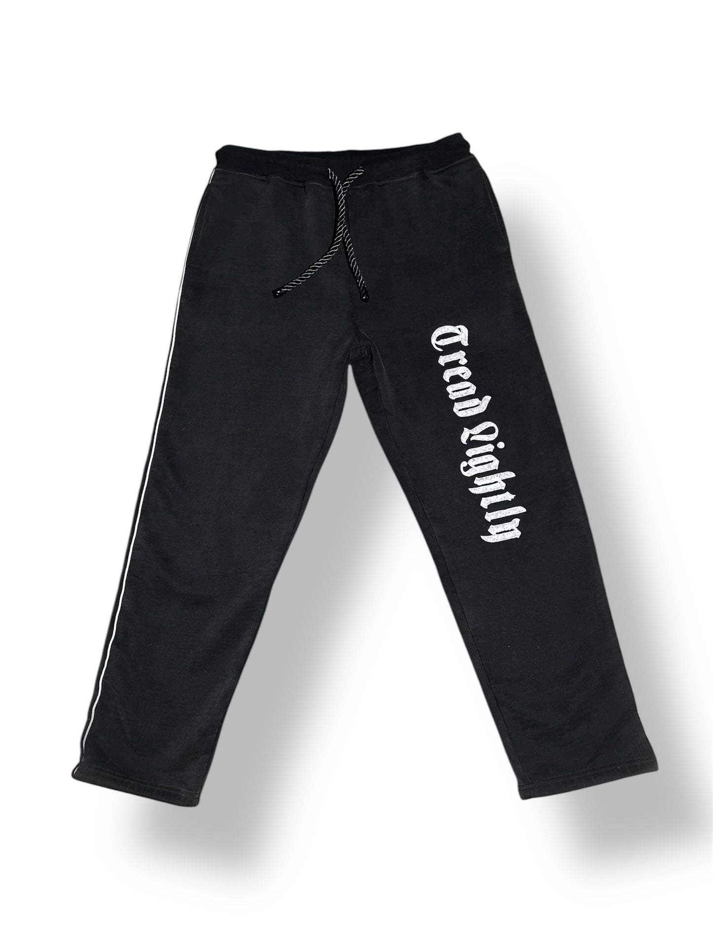 Tread Lightly Black Sweatpants