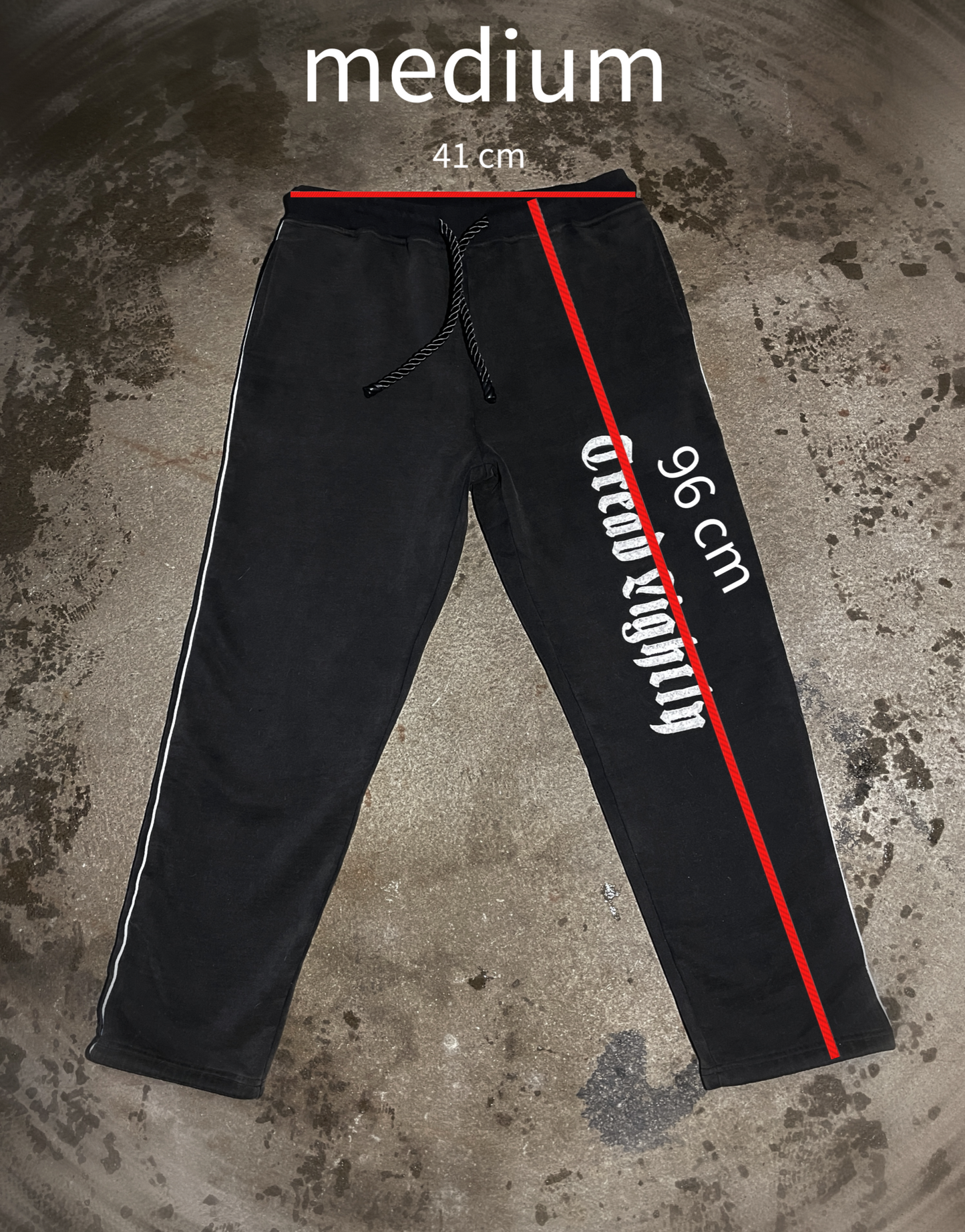 Tread Lightly Black Sweatpants